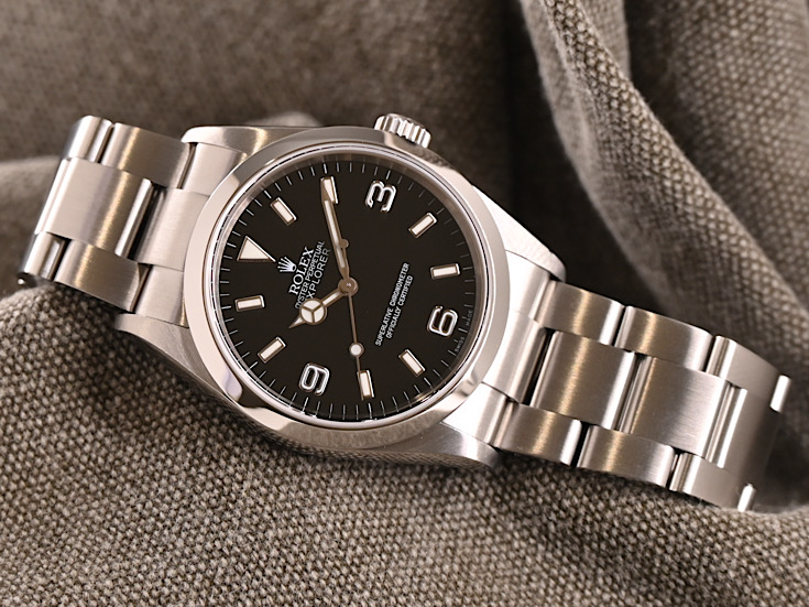 軽やかな36ｍｍのエクスプローラー　Ref.114270