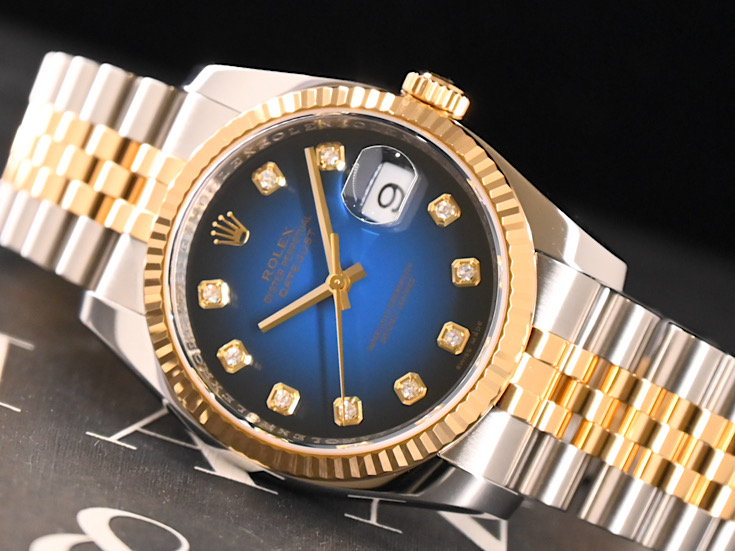 ブルーグラデーションの魅力　Ref.116233G