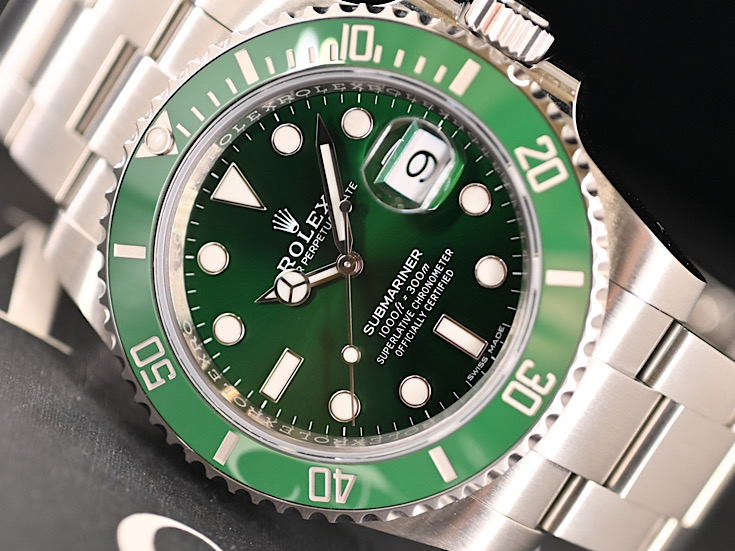 ブランドカラーを存分に楽しむ1本　Ref.116610LV