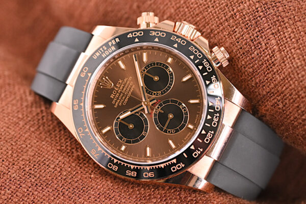 贅沢なチョコレート×ピンクゴールド　Ref.126515LN