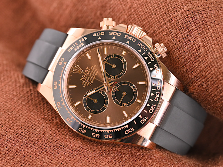 贅沢なチョコレート×ピンクゴールド　Ref.126515LN