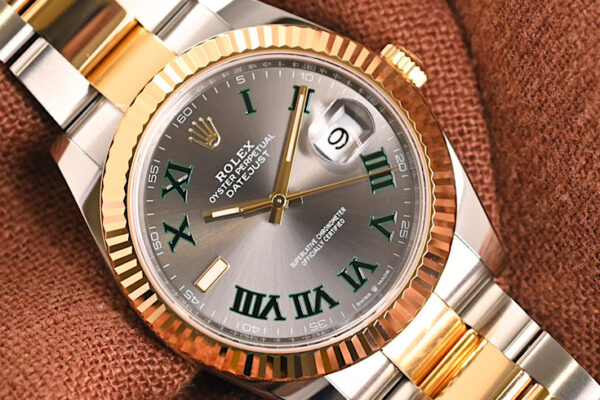 イエローコンビのウィンブルドン　Ref.126333