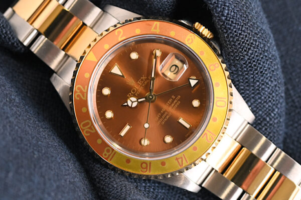 待ちに待った茶金が入荷　Ref.16713