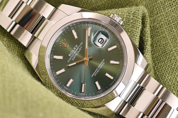 人気のミントグリーン　Ref.126300